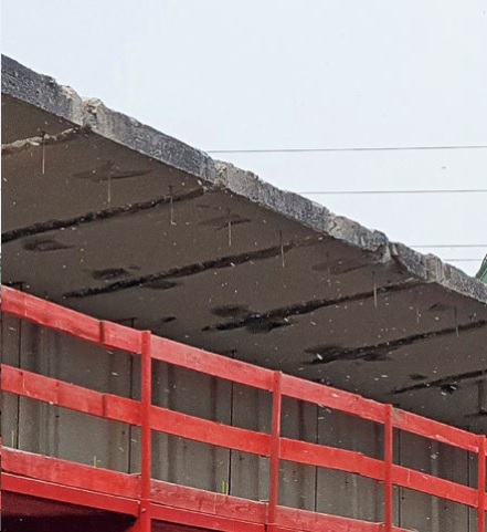Rückbau einer Brücke – Stück für Stück