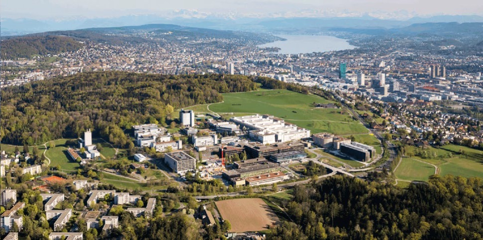 Über der Stadt Zürich entsteht der «ETH Campus Hönggerberg 2040».