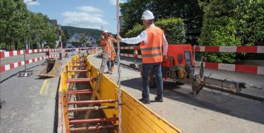 Wichtig ist es, dass die Bauprojekte, insbesondere für den Infrastrukturbau, weiter vorangetrieben werden.