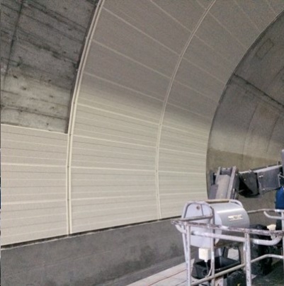 Ein Tunnel mit exzellentem Schallschutz