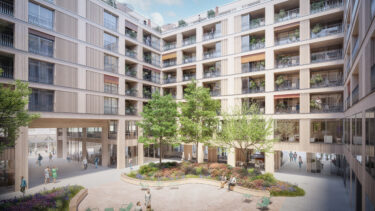 Green City in Zürich, das erste 2000-Watt-Areal der Schweiz in Entwicklung. (Foto: pd)