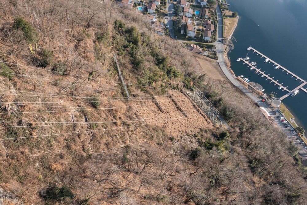 Die auf dem Grund des Luganersees zwischen Morcote und Brusino verlaufenden Leitungen werden erneuert. (Foto: Swissgrid)