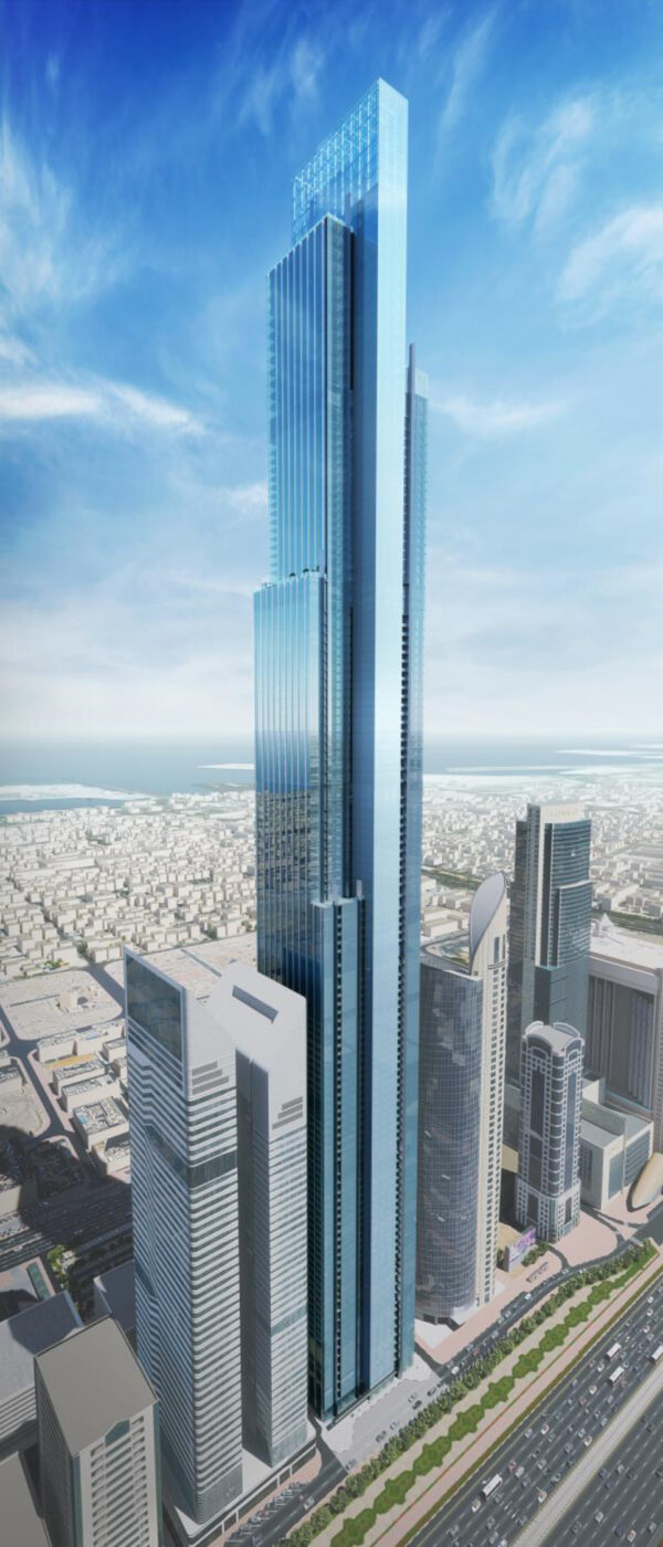 Die für den Bau des neuen Wolkenkratzers notwendigen Schalungssysteme werden im Doka-Werk in Dubai entwickelt. (Foto: pd)