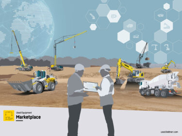 Die neue digitale Plattform hält ein grosses Angebot an gebrauchten Baumaschinen, gebrauchten Anbauwerkzeugen und Zubehör sowie gebrauchten Ersatzteilen direkt von zertifizierten Liebherr-Vertriebspartnern bereit. (Grafik: pd)