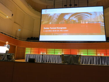 Nachhaltigkeit im Tunnelbau ist das Leitthema des Swiss Tunnel Congress 2024 in Luzern.