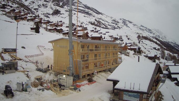Die Baukosten des Hotels werden auf rund 4,2 Millionen Franken geschätzt. (Foto: Schäfer Holzbautechnik)