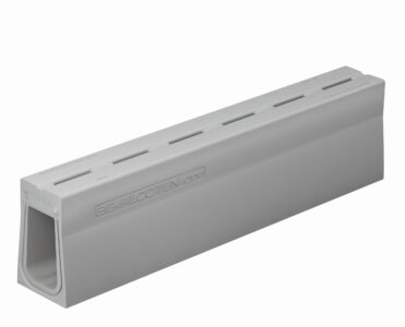 BG-Filcoten One Urban S mit Schlitzeinlauf ist das neueste Modell der monolithischen Entwässerungsrinnen. (Foto: pd)