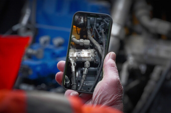 Teile können auch durch Scannen des QR-Codes sofort identifiziert werden. (Foto: pd)