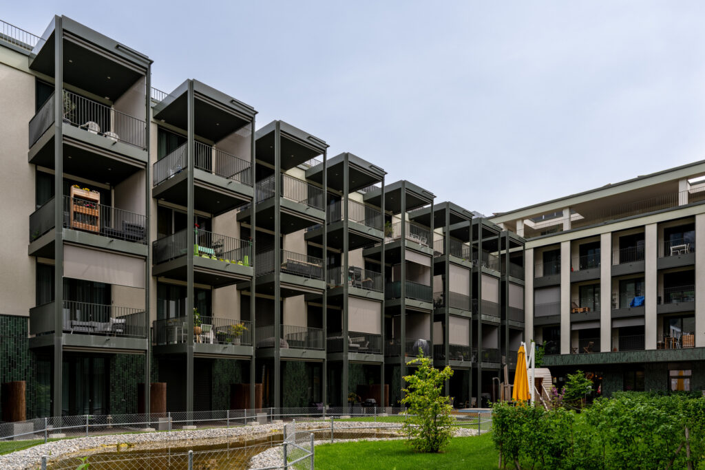 Innenhof des Gebäudes "Durabel". (Foto: pd)