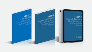 Die deutsche Version des überarbeiteten Anwenderhandbuchs eBKP-T ist als Printausgabe und E-Book erhältlich. (Foto: pd)