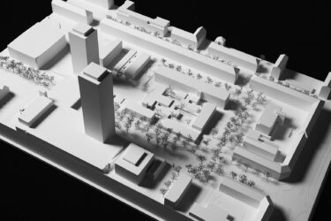 Modellfoto des Siegerprojekts. (Foto: Stadt Zürich)