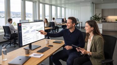 Suchen ein Fachplanende nach einem Fassadensystem oder einer Wärmepumpe, liest die KI im Hintergrund verordnete Daten aus. (Foto: pd)